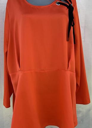 Яркая блуза plus size 3