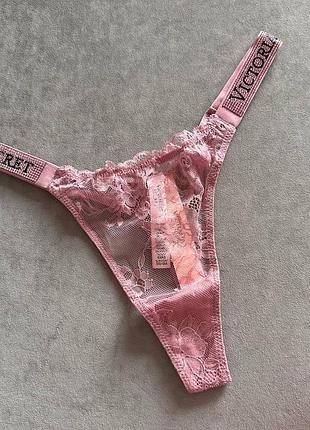 Трусики стразы оригинал виктория сикрет victoria’s secret
