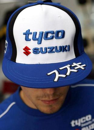 Мотокепка бейсболка suzuki racing tyco1 фото