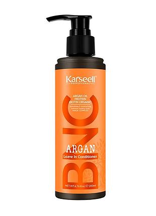Незмивний кондиціонер karseell bnc argan leave in conditioner 200 мл з аргановою олією