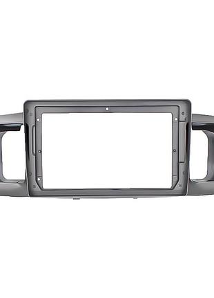 Перехідна рамка toyota corolla 2001-2006 (6338) 9" gray