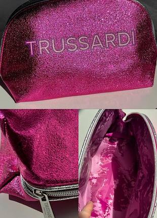 Велика вмістка косметичка trussardi