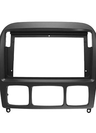 Перехідна рамка mercedes-benz s-klasse (w220) 1998-2005 (be 026n) 9" black