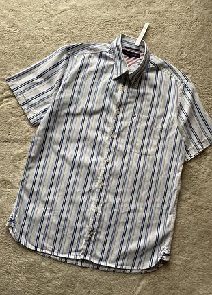 Tommy hilfiger чоловіча теніска, сорочка з коротким рукавом, поло