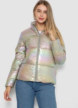 Куртка женская демисезонная плащевка, цвет бежевый, 243r2022-2