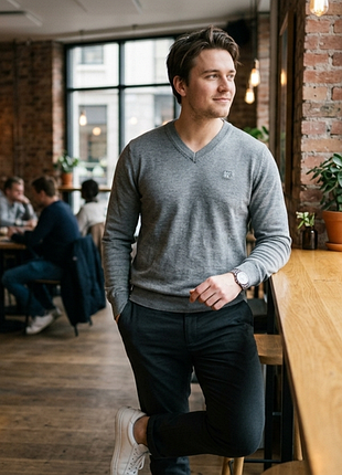 Кофта\джемпер tiger of sweden harvard wool v-neck jumper