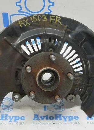 Цапфа со ступицей перед прав lexus rx350 rx450h 10-15 (03) с кожухом