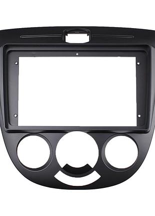 Переходная рамка buick excelle hrv 2004-2008 chevrolet lacetti 2004-2013 nubira 2004-2008 manual ac (6694) 9" black
