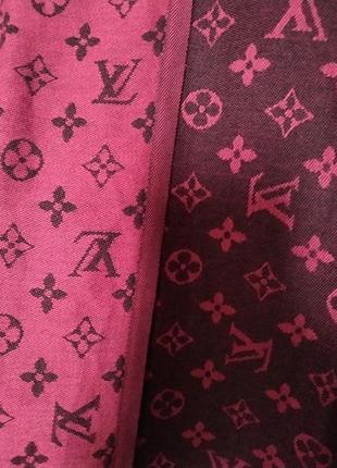 Палантин шаль пашмина в стилі louis vuitton.