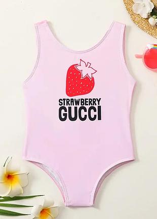 Купальник gucci kids strawberry