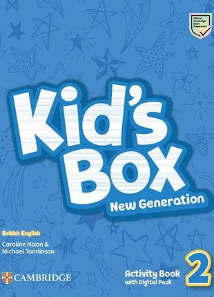 Робочий зошит kid's box new generation 2 activity book with digital pack