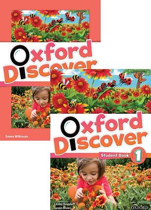 Oxford discover 1 (комплект sb+wb)