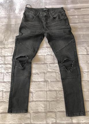 Рваные джинсы boohoo man  w30 новые