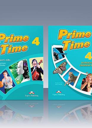 Prime time 4 комплект student's book + workbook & grammar book