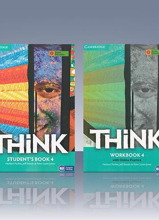 Think level 4 комплект student's book + workbook