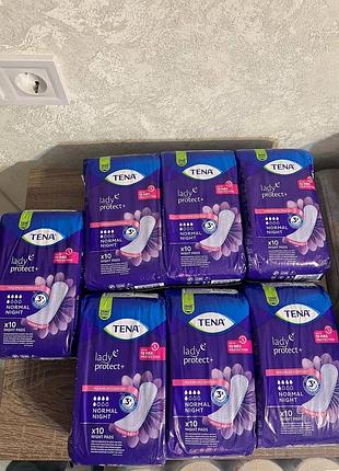 Прокладки урологічні tena 7 упаковок 5 крапель