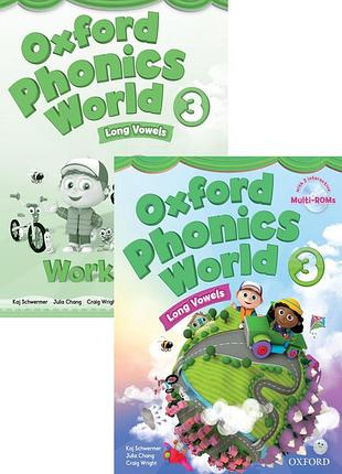 Oxford phonics world 3 комплект з двох примірників