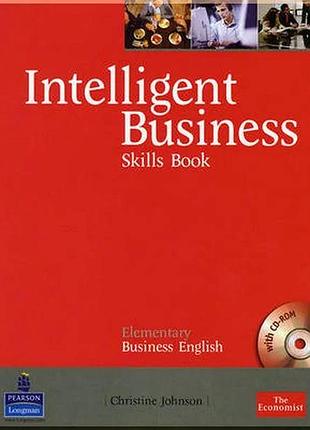 Книга intelligent business elementary skills book with cd-rom