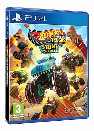 Hot wheels monster trucks stunt mayhem, англійська версія - диск для playstation 4