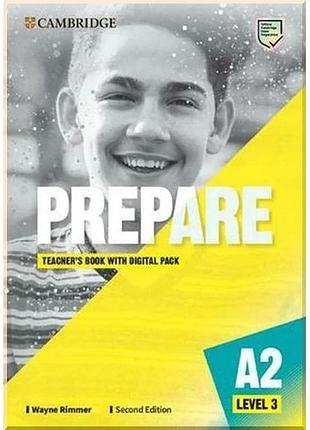 Книга для учителя cambridge english prepare! second edition 3 teacher's book with digital pack