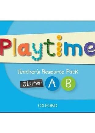 Ресурсы для учителя playtime starter a and b teacher's resource pack