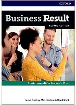 Книга для учителя business result second edition pre-intermediate teacher's book with dvd