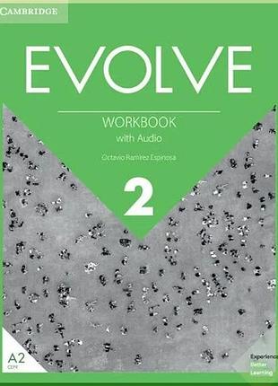 Робочий зошит evolve 2 workbook with audio