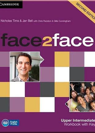 Робочий зошит face2face second edition upper-intermediate workbook with key