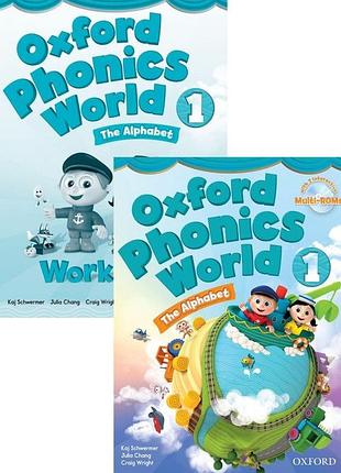 Oxford phonics world 1 комплект з двох примірників