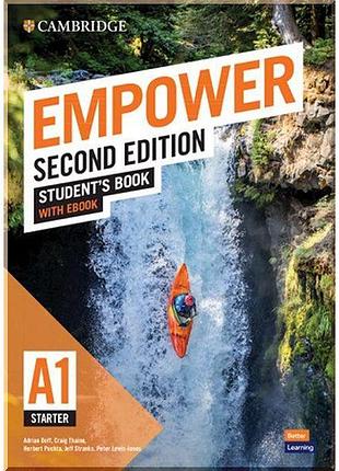 Учебник cambridge empower second edition a1 starter student's book with ebook