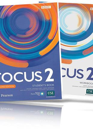 Focus 2 (2nd edition) student's book + workbook