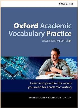 Книга oxford academic vocabulary practice b1 with key
