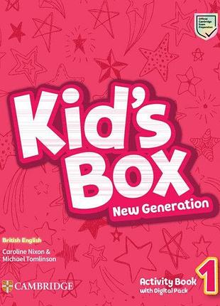 Робочий зошит kid's box new generation 1 activity book with digital pack