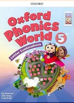 Учебник oxford phonics world 5 student's book