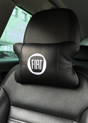 Подушка подголовник для дороги fiat фіат, подушка на авто сиденье подголовник бабочка cw-99