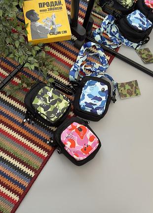 Bape сумка через плече / сумка на плече / бейп / сумки / чоловічі сумки через плече / сумка жіноча