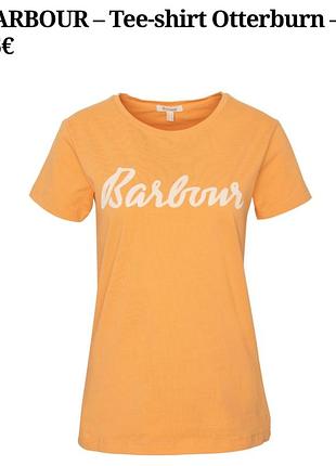 Плечі 44 см barbour i  size uk16  колір гарбуз  футболка lts0586ye72     96% cotton 4% elastane 
barbour otterburn s/s t- shirt