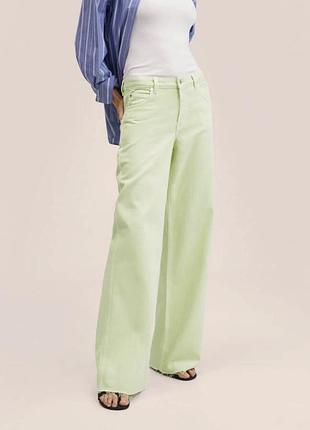 Джинси літні wide leg джинсы широкие джинси рівні широкі летние джинсы