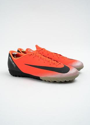 Шиповки сороконіжки nike mercurialx vapor 12 academy cr7 tf розмір 43