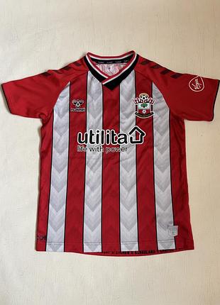 Дитяча домашня футболка hummel southampton fc 2021/22 червоно-білого кольору