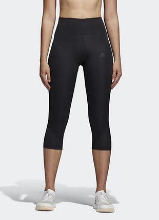 Жіночі легінси 3/4 adidas hr solid cd3126 л жіночі спортивні лосіни адідас оригінал