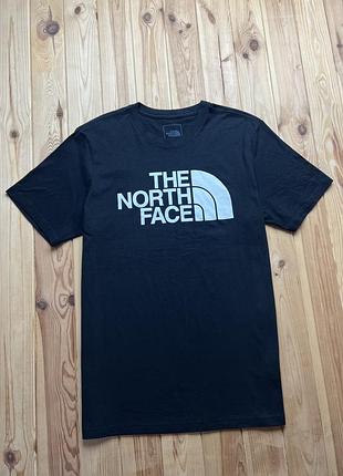 Футболка the north face foundation graphic tee black з великим логотипом