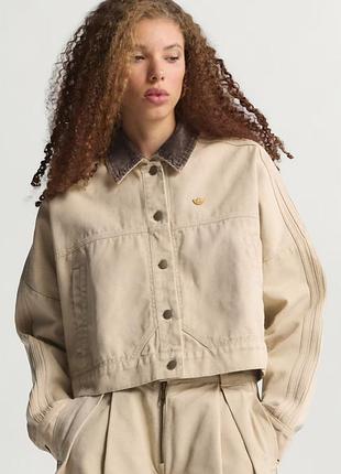 Коттоновая куртка adidas