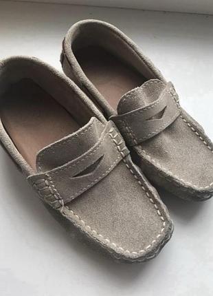 Замшевые мокасины/лоферы/кеды zara/зара.