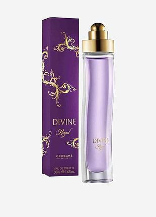 Жіноча туалетна вода divine royal oriflame вода дівайн роял оріфлейм 50 мл