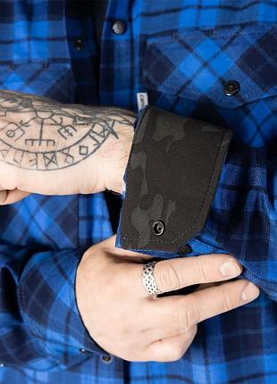 Сорочка «буревій» blue/black 6
