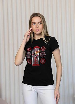 Футболка з вишивкою ,,мотанка,,
