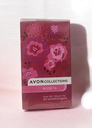Женская туалетная вода avon collections roseta 50мл.