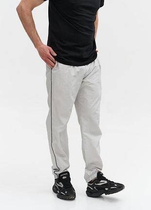 Брюки track pants - светло-серые m