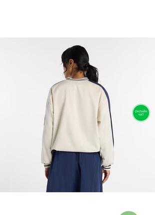 Реглан/лонгслів/світшот nb satin woven pullover 2